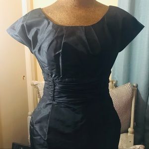 “Vivienne Tam Dress” Black Silk